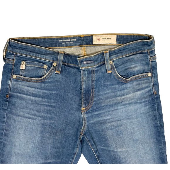 AG Adriano Goldschmied Womens Size 29 R Jeans The Legging Ankle Super Skinny Ank - Picture 2 of 4